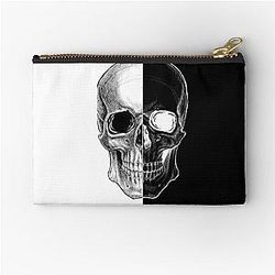 Camp Unus Annus Memento Mori Zipper Pouch