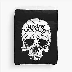 Unus Annus White Duvet Cover