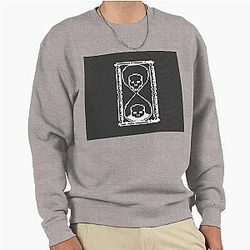 Pixel Art Unus Annus Hourglass Pullover Sweatshirt
