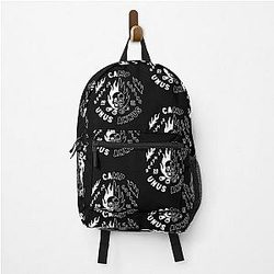 Unus Annus 2021 Death Is Coming Camp Fire Skull Tee Backpack