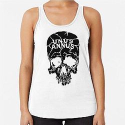 Unus Annus Black Racerback Tank Top