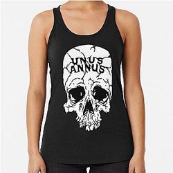 Unus Annus Skull White Tank Top