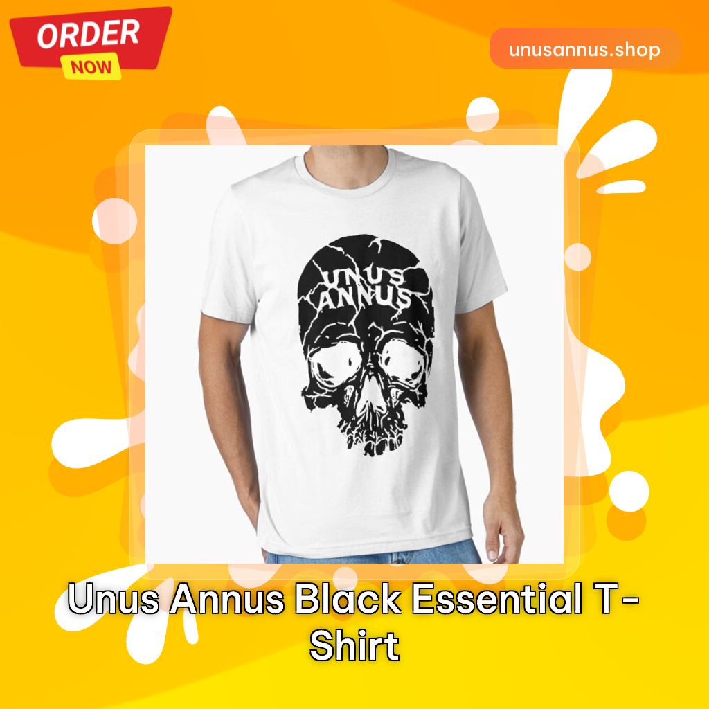 Unus Annus Black Essential T-Shirt