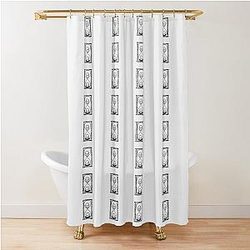 Pixel Art Unus Annus Shower Curtain