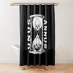 Unus Annus Skull Shower Curtain
