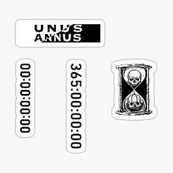 Unus Annus Sticker Pack