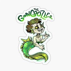 Unus Annus Cryptids The GonGoozler Sticker