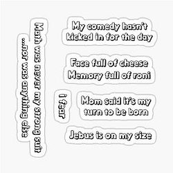 Unus Annus Sticker Pack : Unus Quotes Stickers