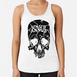 Unus Annus Black Racerback Tank Top