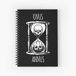 Unus Annus - Unus annus hourglass Spiral Notebook