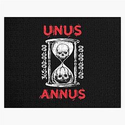 Unus Annus 365 Day Cool Hourglass Jigsaw Puzzle