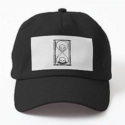 Pixel Art Unus Annus Hourglass Dad Hat (White)