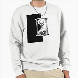 Unus Annus Hourglass Black Design Pullover Sweatshirt