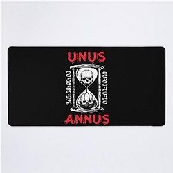 Unus Annus 365 Days Cool Skull Hourglass Hot Desk Mat