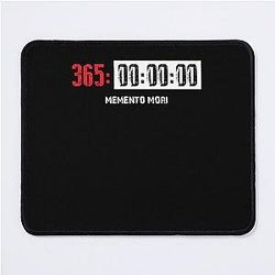 Unus Annus Memento Mori Mouse Pad