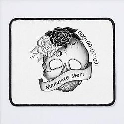 Memento Mori Unus Annus Mouse Pad