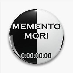 Memento Mori Unus Annus Coffin Pin