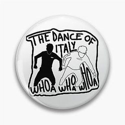 The Dance of Italy Sticker Pin