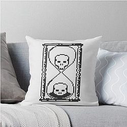 Pixel Art Unus Annus  Throw Pillow