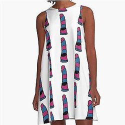 The Usual Dildo A-Line Dress