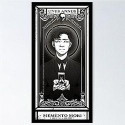 Ethan Annus Card (Dark) Poster