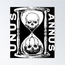 Unus Annus Skull Poster