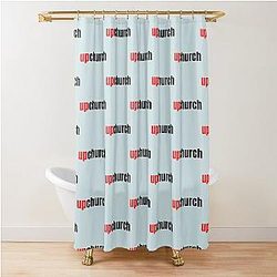 Upchurch and Magnets designed by endshop Shower Curtain