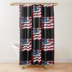 Bloodshed by Ryan Upchurch Shower Curtain