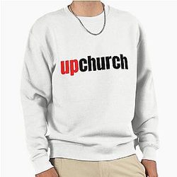 Upchurch Pullover Sweatshirt Stickers and Magnets