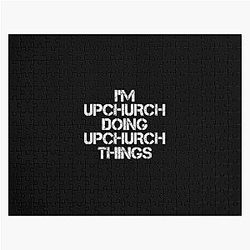 Upchurch Name Gift Item Tee Jigsaw Puzzle