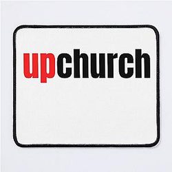 Upchurch Stickers and Magnets Designed and sold by Endshop Mouse Pad