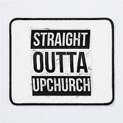 OUTTA STRAIGHT Straight Mouse Pad