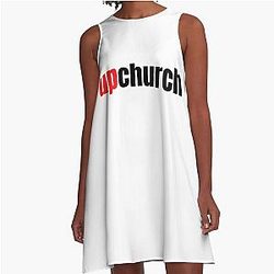 Upchurch and Magnets Designed and sold by endshop A-Line Dress