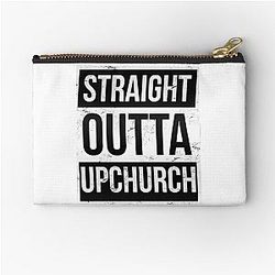 Straight Outta Upchurch Zipper Pouch