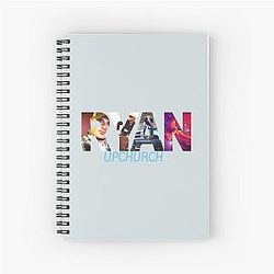 Ryan Upchurch T Shirt and Spiral Notebook