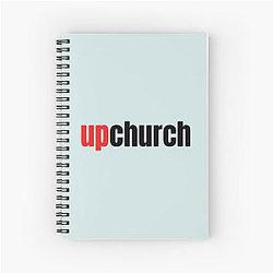 Upchurch Magnets Designed Spiral Notebook