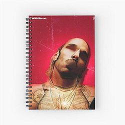 Laylow In Tyler Upchurch Style Spiral Notebook