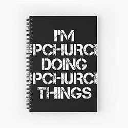 Upchurch Name Gift Item Tee Spiral Notebook
