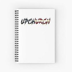 UPCHURCH WHITE Spiral Notebook