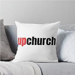 Upchurch Stickers and Magnet Designed by endshop Throw Pillow