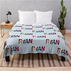 Ryan Upchurch T-Shirt and Ryan Upchurch Hoodie Throw Blanket