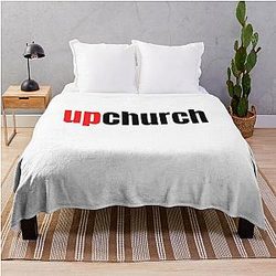 Upchurch Stickers and Magnets Designed sold by endshop Throw Blanket