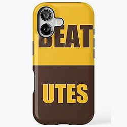 Wyoming Cowboys Beat Utah Utes Tough iPhone Case