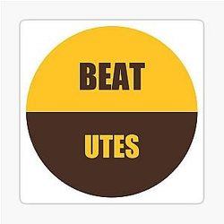 Wyoming Cowboys Beat Utah Utes Sticker
