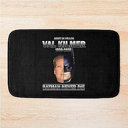 Val Kilmer Never Say Die Retro Bath Mat