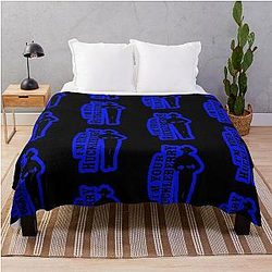 Val Kilmer I'm a Huckleberry Throw Blanket