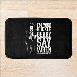 I'm Huckleberry Say When Val Kilmer Bath Mat
