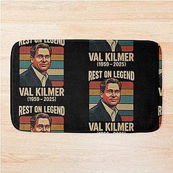 Val Kilmer Legend Memorial Design Tribute 1959 - 2025 for Stickers, Shirts and Bath Mats
