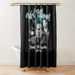Midcentury Val Kilmer Shower Curtain