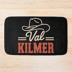 Val Kilmer Cowboy Bath Mat